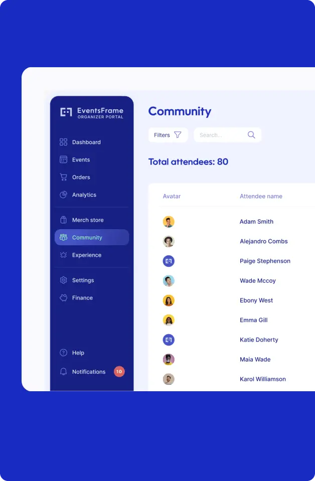 EventsFrame preview 2